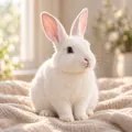 Original white rabbit photo